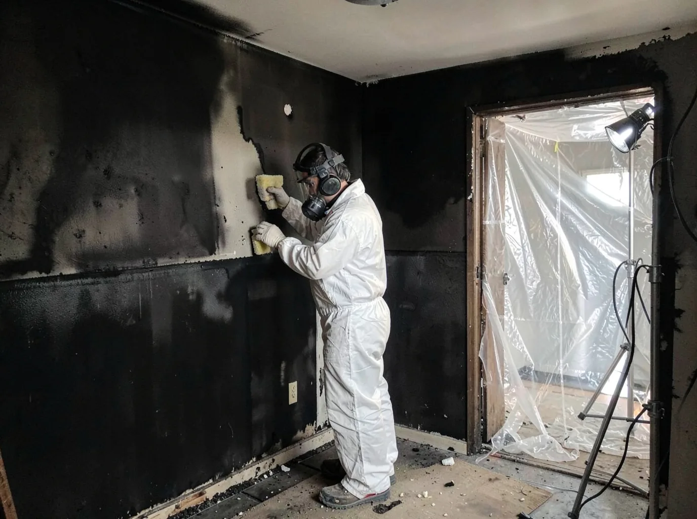Fire Damage Restoration company in Yale, SD
